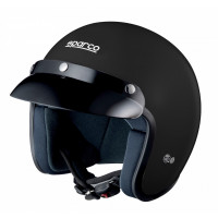 Шлем открытый SPARCO Club J-1 чёрный, размер M, 003317NR2M