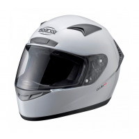 Шлем закрытый SPARCO Club X-1 белый, размер M, 0033192M