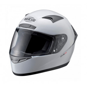 Шлем закрытый SPARCO Club X-1 белый, размер XL, 0033194XL