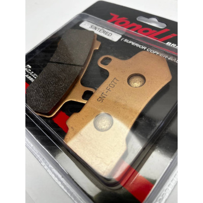 SNT-F077 Тормозные колодки дисковые мото YONGLI Sintered (FDB2210ST)