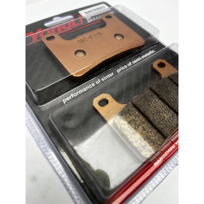 SNT-F119 Тормозные колодки дисковые мото YONGLI Sintered (FDB2178ST)