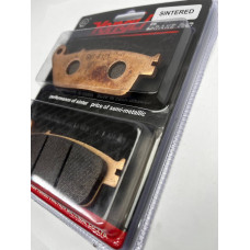 SNT-F123 Тормозные колодки дисковые мото YONGLI Sintered (FDB570ST) HONDA VTX 1300; KAWASAKI NINJA 650; HONDA CB 600 F HORNET