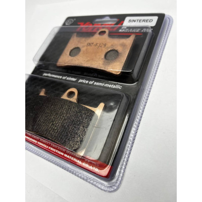SNT-F129 Тормозные колодки дисковые мото YONGLI Sintered (FDB605ST) YAMAHA T MAX; YZF R1; YZF R6