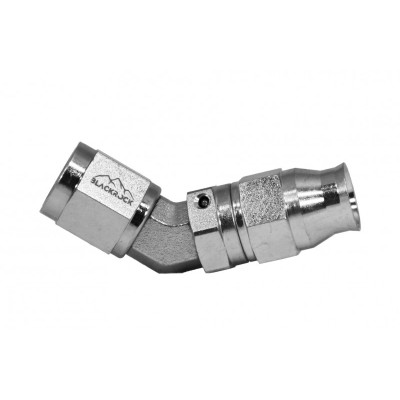 - 4 AN (4AN AN4) фитинг 45° D-04 сталь BLACKROCK LAB T04-045-04S под тефлоноый шланг (600 серия)