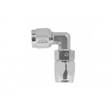 - 6 AN (6AN AN6) фитинг 90°, сталь BLACKROCK LAB T06-090-06S под тефлоноый шланг (600 серия)