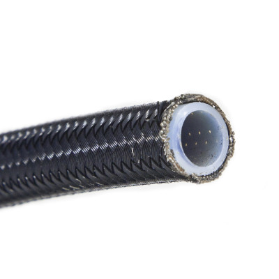 Армированный шланг AN-06/D-06, T60 серия, тефлон (PTFE) BlackRock Lab T606BK черный