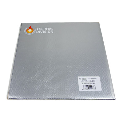 Термоизоляция Al+Silica, 30*30cm, самоклеющаяся Thermal Division TDAS1212ALAD