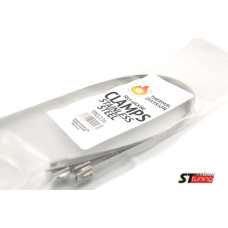 Хомуты для трубы до 120 мм (4,8") 8 мм*40 см, нерж. сталь, 6шт. Thermal Division TDCL136