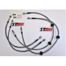 Комплект тормозных шлангов Goodridge. BL Kit Porsche Cayenne 955 Facelift Colorflex