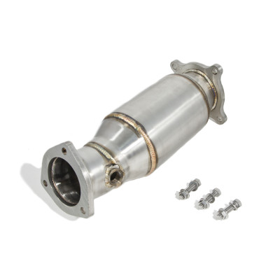 Приемная труба (даунпайп) VW-DP-0312 BlackRock Lab 2.0 TFSI A4 (B9), A5 (F5); Q5 (FYB)