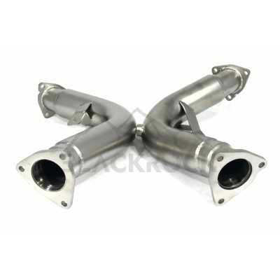 Приемная труба (даунпайп) VW-DP-0315 BlackRock Lab Audi 3.0 TFSI A6, A7, A8, S4 B8, S5 B8, SQ5