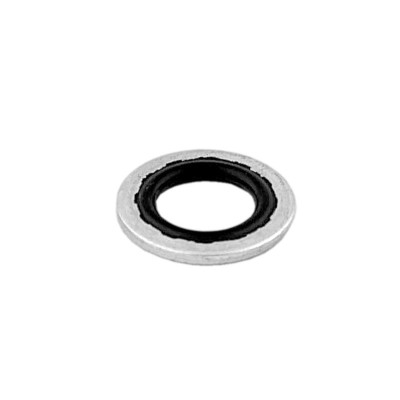 Шайба уплотнительная 9.5 mm, AN-03 алюминий + резина, BLACKROCK LAB WAB-03