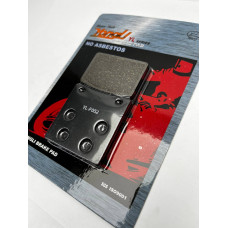 YL-F052 Тормозные колодки дисковые мото YONGLI Organic (FDB338P)