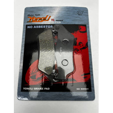 YL-F073 Тормозные колодки дисковые мото YONGLI Organic (FDB2039P)