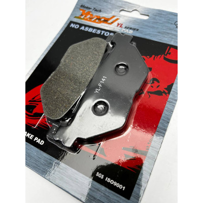 YL-F141 Тормозные колодки дисковые мото YONGLI Organic (FDB2156P)