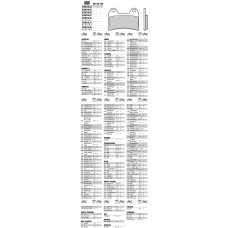Brembo 07BB1973 колодки тормозные МОТО(FDB2042)