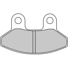 Ferodo FDB2108EF Тормозные колодки дисковые MOTO, блистер 2 шт