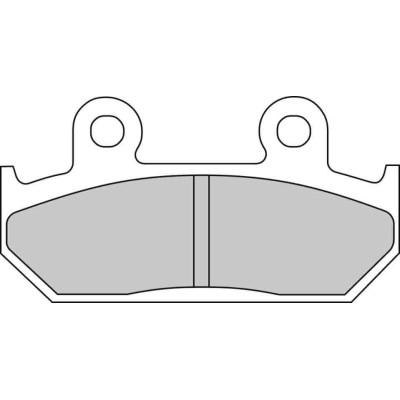 Ferodo FDB2113P Тормозные колодки дисковые MOTO, блистер 2 шт