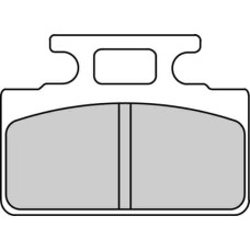 Ferodo FDB2192AG Тормозные колодки дисковые MOTO, блистер 2 шт