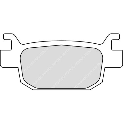 Ferodo FDB2212EF Тормозные колодки дисковые MOTO, блистер 2 шт