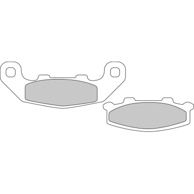 Ferodo FDB508P Тормозные колодки дисковые MOTO, блистер 2 шт