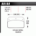 Колодки тормозные HB100R.480 HAWK Street Race ALCON PNF0084X284 / WILWOOD Dynalite