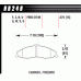 Колодки тормозные HB249E.575 HAWK Blue 9012 Camaro, Firebird 15 mm