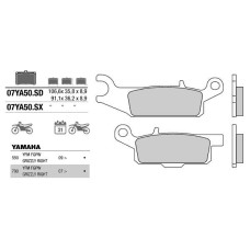 Brembo 07YA50SD колодки тормозные МОТО(FDB2232)