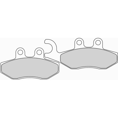 Ferodo FDB2142EF Тормозные колодки дисковые MOTO, блистер 2 шт