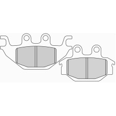 Ferodo FDB2184SG Тормозные колодки дисковые MOTO, блистер 2 шт