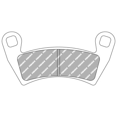 Ferodo FDB2263SG Тормозные колодки дисковые MOTO, блистер 2 шт