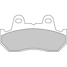 Ferodo FDB665P Тормозные колодки дисковые MOTO, блистер 2 шт