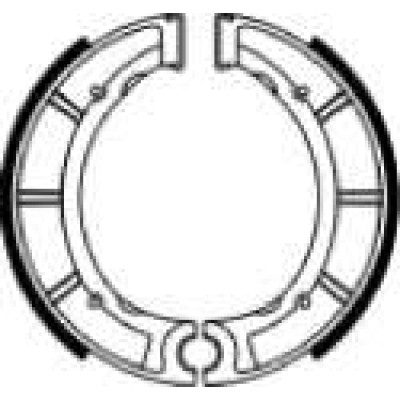 Ferodo FSB948 Тормозные колодки барабанные MOTO, коробка 2 шт