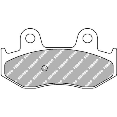 Ferodo FDB2132AG Тормозные колодки дисковые MOTO, блистер 2 шт
