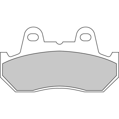 Ferodo FDB665ST Тормозные колодки дисковые MOTO, блистер 2 шт