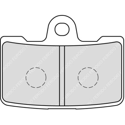 Ferodo FDB2240ST Тормозные колодки дисковые MOTO, блистер 4 шт