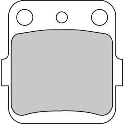 Ferodo FDB381EF Тормозные колодки дисковые MOTO, блистер 2 шт