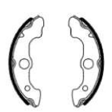 Ferodo FSB931 Тормозные колодки барабанные MOTO, коробка 2 шт