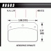 Колодки тормозные HB583H.480 HAWK DTC-05 Aerospace Dynalite .218 in. Hole 12 mm