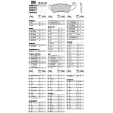 Brembo 07KA1705 колодки тормозные МОТО(FDB892)