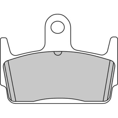 Ferodo FDB2101AG Тормозные колодки дисковые MOTO, блистер 2 шт