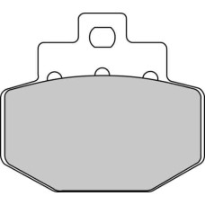 Ferodo FDB2115EF Тормозные колодки дисковые MOTO, блистер 2 шт