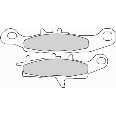 Ferodo FDB2188SG Тормозные колодки дисковые MOTO, блистер 2 шт