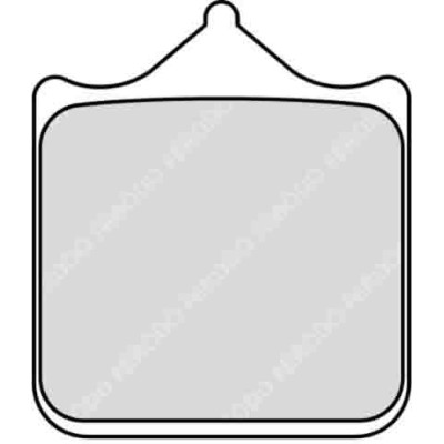 Ferodo FDB2255ZRAC Тормозные колодки дисковые MOTO, блистер 4 шт