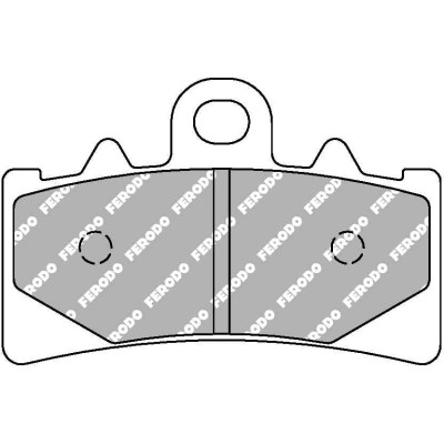 Ferodo FDB2266ST Тормозные колодки дисковые MOTO, блистер 2 шт