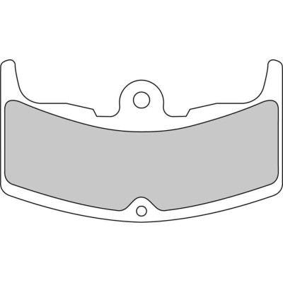 Ferodo FDB310P Тормозные колодки дисковые MOTO, блистер 2 шт