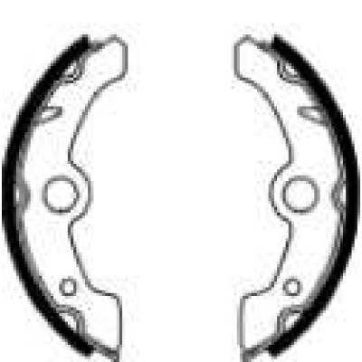 Ferodo FSB933 Тормозные колодки барабанные MOTO, коробка 2 шт