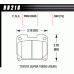 Колодки тормозные HB216S.590 HAWK HT-10 Toyota Supra Turbo (Rear) 15 mm