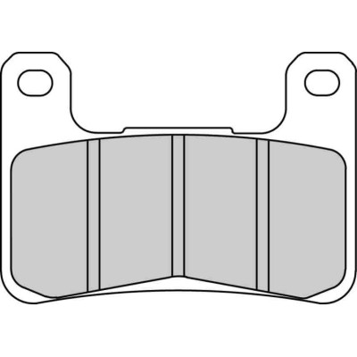 Ferodo FDB2178XRAC Тормозные колодки дисковые MOTO, блистер 2 шт