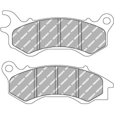 Ferodo FDB2256AG Тормозные колодки дисковые MOTO, блистер 2 шт
